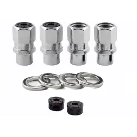 61007 Mcgard Chrome Racing Style 0.746ftft Shank Lug Nuts
