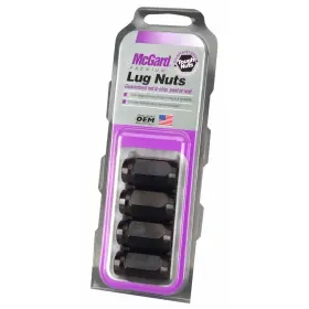 64030 Mcgard Hex Lug Nut Cone Seat 1/2-20 / 13/16 1.5 Inch Length 4-pack
