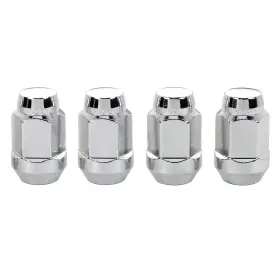 64073 Mcgard For Chevy Silverado 2500 Hd 01-12 Chrome Silver Cone Seat Bulge Lug Nuts