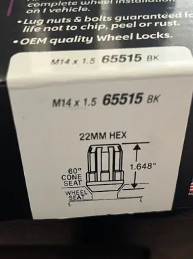 65515bk Mcgard Reman Wheel Installation Kit