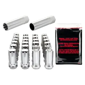 65630 Mcgard For Gmc Sierra 1500 99-14 Lug Wheel Installation Kit Chrome Silver Cone Seat