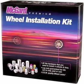 65815bk Mcgard Black Tuner Style Spline Drive Lug Nut Kit M14 X 1.5 Thread Size