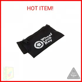 70007 Mcgard 684505056975 Wheel Key Lock Storage Pouch Black