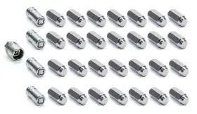 84820 Mcgard - Chrome Silver Cone Compatible With/replacement For Seat Long Lug