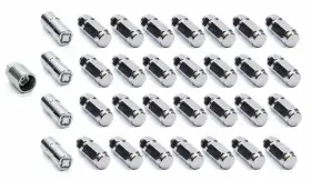 84834 Mcgard Chrome Cone Seat Wheel Installation Kit 9 16 18 Thread Size
