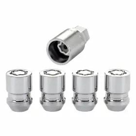 Fba-tlx-mcg24154-cl360a109 Mcgard Wheel Lock Nut Set For Nissan Altima 1993-2020 4 Pack 1.28 Inch L Chrome