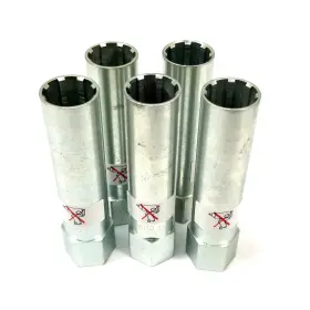 M65100 Mcgard 5pcs 65100 8-spline Lug Nut Key Lock Tool For Cars 13/16 Inch Hex