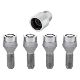 Tlx-mcg27179-cl360a91 Mcgard Wheel Lock Bolt Set For Bmw 525it 1993 M12x1.5 17mm Hex 4-pack Chrome