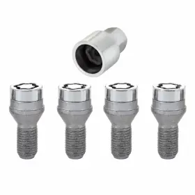 Tlx-mcg27216-cl360a70 Mcgard Wheel Lock Bolt Set For Fiat 500 2012-2019 M12x1.25 4-pack Chrome