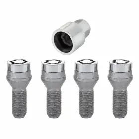 Tlx-mcg27226-cl360a79 Mcgard Wheel Lock Bolt Set For Bmw 335i 2012-2015 M14x1.25 4-pack Chrome