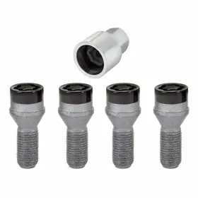 Tlx-mcg27326-cl360a113 Mcgard Wheel Lock Bolt Set For Bmw 750li Xdrive 2010-2015 M14x1.25 Black 4-pack