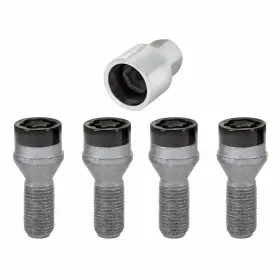 Tlx-mcg27326-cl360a82 Mcgard Wheel Lock Bolt Set For Bmw 340i Gt Xdrive 2017-2019 4-pack Black
