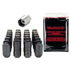 Tlx-mcg84622-cl360a93 Mcgard Hex Lug Install Kit For Chevy Tahoe 1995-2020 Cone Seat Nut 6 Black
