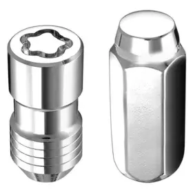 Tlx-mcg84838-cl360a76 Mcgard Hex Lug Install Kit For Chevy Silverado 3500 2001-2006 With Locks Chrome