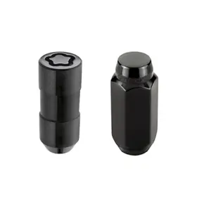 Tlx-mcg84840-cl360a88 Mcgard Hex Lug Install Kit For Gmc Sierra 3500 2001-2006 With Locks Black