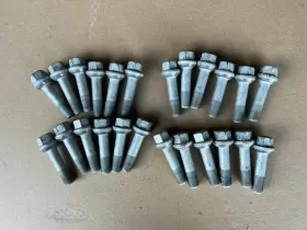 Mercedes-benz 000 990 24 07 Oem Dodge Sprinter Factory Alloy Wheel 6 Lug Bolts Studs 14mmx1.5