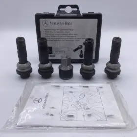 0009909719 Mercedes-benz Genuine Locking Lug Nut Set - Part # Oem