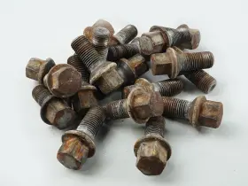 03.02.23.19 Mercedes-benz 2003 - 2012 Sl Class R230 Wheel Rim Bolts Nut Lock Set Of 20 Oem
