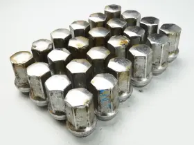 03.02.23.21 Mercedes-benz 2000 - 2006 Cl Class C215 Wheel Rim Nut Lock Bolts Set Of 20 Oem