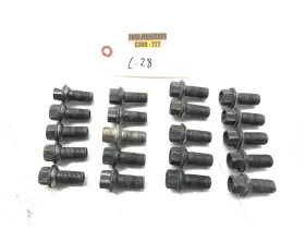 Mercedes-benz 15 16 17 18 19 20 2015-2023 C300 Wheel Rim Lug Nut Bolt Set Of Oem