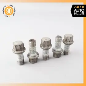2205800010 Mercedes-benz W220 S500 Wheel Rim Lug Nut Bolt Set Of 5 Oem