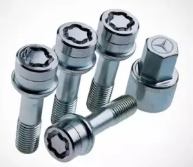 6-6-47-0154 Mercedes-benz Genuine Wheel Lock Set