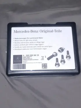 9909818 Mercedes-benz Brand New Authentic Wheel Lock Lug Part # A 990 98 18
