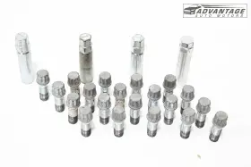 A000990 Mercedes-benz 2014-2016 E350 W212 Wheel Rim Lug Nut Swag Bolt With Keys Set Of 20 Oem