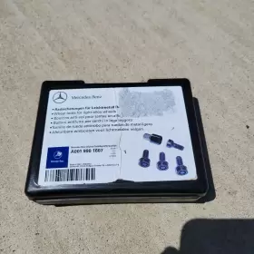 A0019901607 Mercedes-benz Genuine Locking Wheel Bolt Set With Box And Instructions