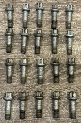 X164 Mercedes-benz Gl320 Gl350 Gl450 Gl550 Gl Class 2007-2012 Oem Set Of 20 Wheel Rim Lug Bolts