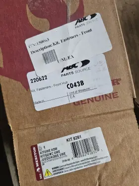 6261 Meritor 680502418321 Kit Wheel End - Attaching Hardware