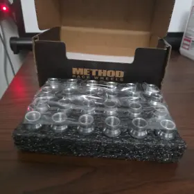 Lk-s1215et-40-24extended Method Wheels Lk-s1215et-40-24b Thread Spline Lug Nut Kit For 6-lug