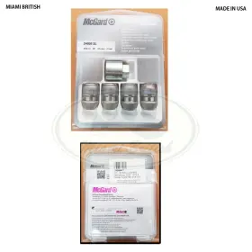 Lr086417 Miami British Land Rover Locking Wheel Nut Set Lr2 Range Evoque Sport Velar Free 2 Mb