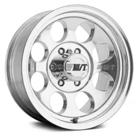 226100048 Mickey Thompson Classic Iii Wheel 16x8 5x139.7 106.5 Polished Single Rim