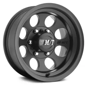 226100072 Mickey Thompson Classic Iii Wheels 15x10 -45 5x114.3 Black Rims Set Of 4