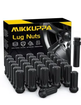 M14x1.5 Mikkuppa Qat208 Wheel Lug Nut - Replacement For Chevy Silverado 1500 2500 G