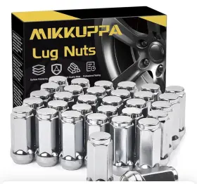 Qln-366 Mikkuppa 9/16-18 Lug Nuts - Replacement For 2005-2011 Dodge Silver