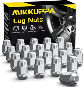 M12x1.25 Mikkuppa Qln-439 Lug Nuts 20pcs Triple Layered Chrome