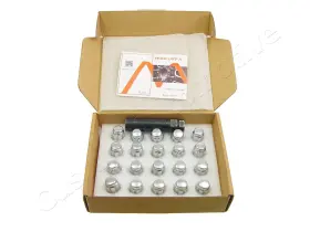 Qln015 Mikkuppa 20pc 1/2-20 Spline Drive Chrome Lug Nut Set