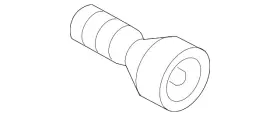 36-13-6-776-079 Mini Genuine Wheel Bolt