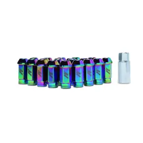 Mmlg-15-locknc Mishimoto 748354011302 Aluminum Locking Lug Nuts M12 X 1.5 Neo Chrome