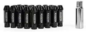 Mmlg-125-lockrkst Mishimoto 811580033926 Rockstar Aluminum Locking Lug Nuts M12 X1.25 Black