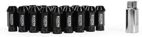 Mmlg-15-lockrkst Mishimoto 811580033933 Rockstar Aluminum Locking Lug Nuts M12 X 1.5 Black