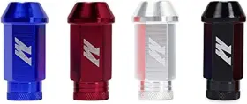Mmlg-1220-locksl Mishimoto 811580036149 Aluminum Locking Lug Nuts 1/2 Inch X 20 - Silver