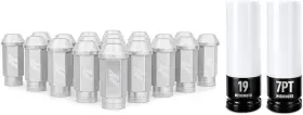 Mmlg-125-20lsl Mishimoto Aluminum Locking Lug Nuts M12x1.25 20pc Set - Silver