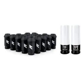 Mmlg-m14-20lbk Mishimoto Steel Locking Lug Nuts M14x1.5 20pc Set