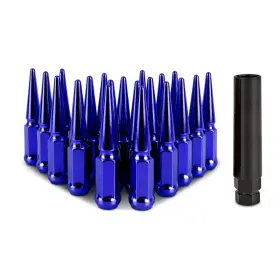 Mmlg-sp1215-20bl Mishimoto Mm Lug Nuts - Steel