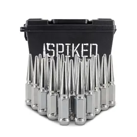 Mmlg-sp1215-24ch Mishimoto Spiked Lug Nuts M12x1.5 24-pc Set Chrome