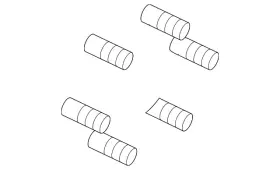 05114200aa Mitsubishi Genuine Wheel Stud