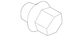 3880a007 Mitsubishi Genuine Wheel Nut